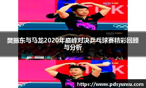 樊振东与马龙2020年巅峰对决乒乓球赛精彩回顾与分析