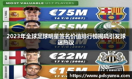 2023年全球足球明星签名价值排行榜揭晓引发球迷热议